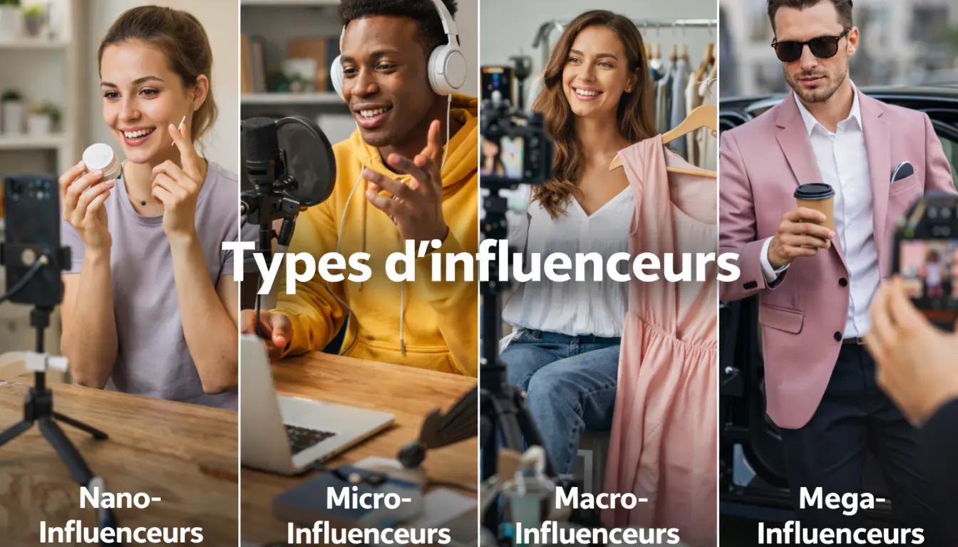Types d'Influenceurs